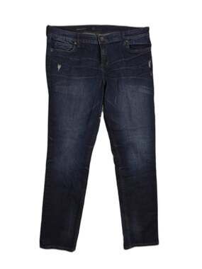 Kut From The Kloth Catherine Slouchy Boyfriend Jeans Size 14 Dark Blue